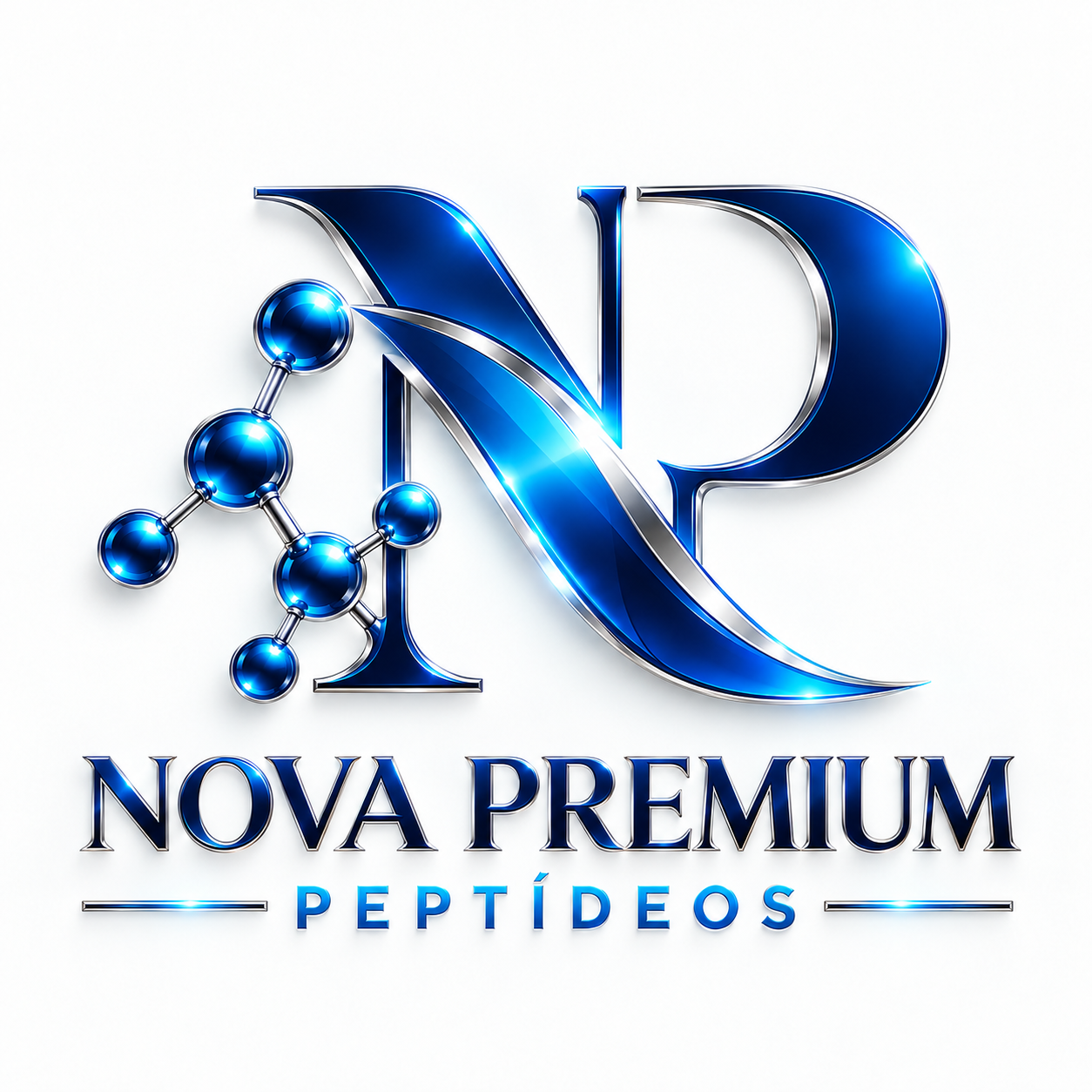 Logotipo original NOVA PREMIUM PEPTÍDEOS